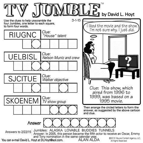 Sample Of Tv Jumble Square Tribune Content Agency March 1 2015