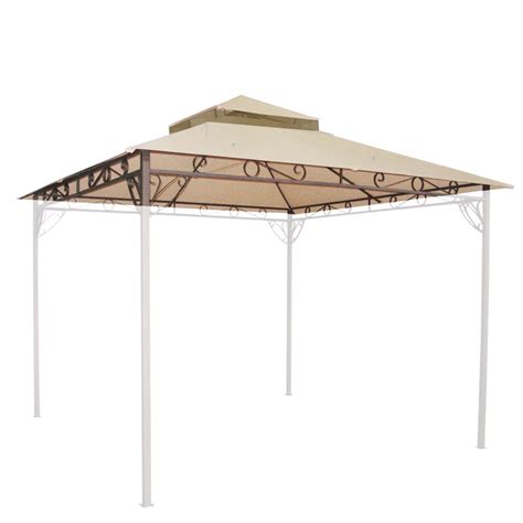 As the summer months draw to a close, outdoor gatherings become few. 10'x10' Waterproof Gazebo Top 2 Tier Replacement UV30 ...