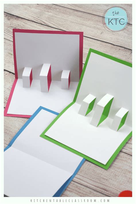 Build Your Own 3d Card With Free Pop Up Card Templates Artofit