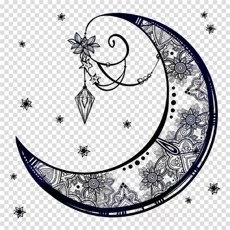 Crescent Aesthetic Moon Drawing Largest Wallpaper Portal 1ef