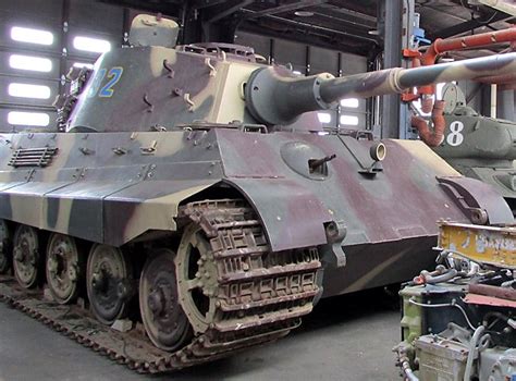 Surviving German King Tiger Ii Ausf B Heavy Tank At The National Armor