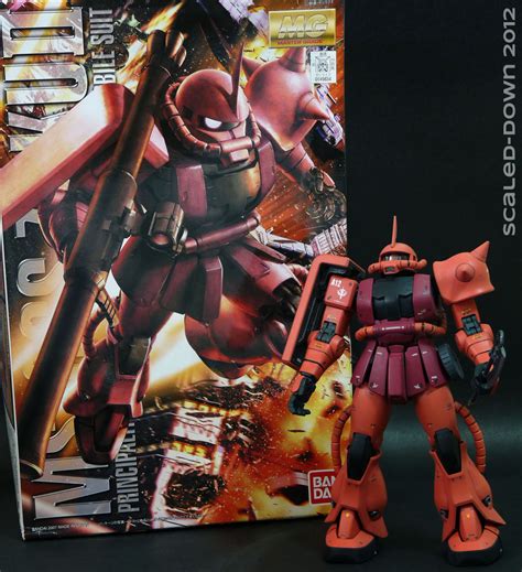 Let's continue with the trivia. Scaled Down: MS-06S Zaku II - Char Aznable Custom Mobile ...