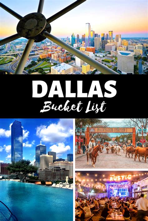 Ultimate Dallas Bucket List Top 22 Things To Do In Dallas Dallas
