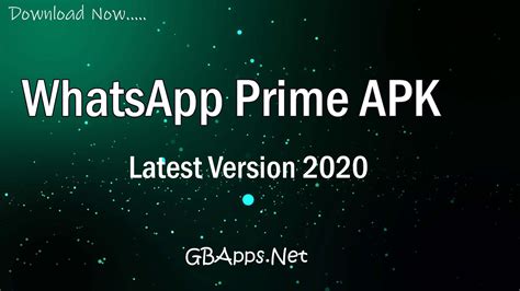Download the app using your favorite browser and click install to install the application. Whatsapp Prime Latest Version 2020 - Whatsapp Mix Apk ...