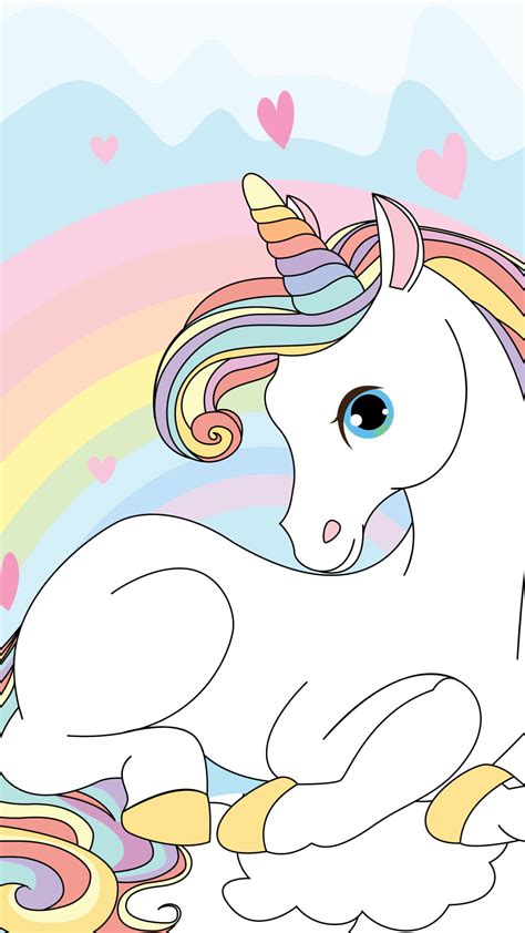 Unicorn wallpaper, Girly, Rainbow, HD, 4K • Wallpaper For You HD ...
