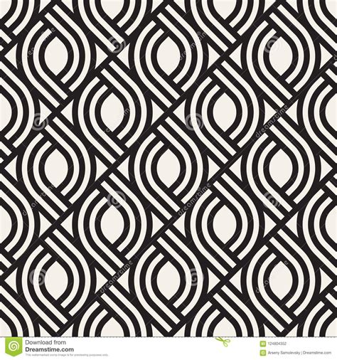 Vector Seamless Subtle Lattice Pattern Modern Stylish Texture With