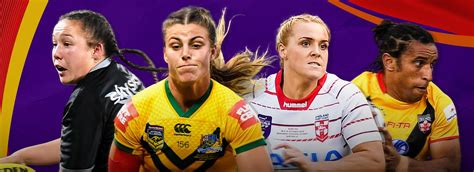 Nrl 2022 Rugby League World Cup Squads Womens Squads Teams Players