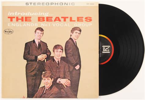 Vintage 1964 The Beatles Introducing The Beatles Vinyl Record Album Pristine Auction