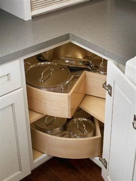 Corner Kitchen Cabinet Organization Ideas Belletheng