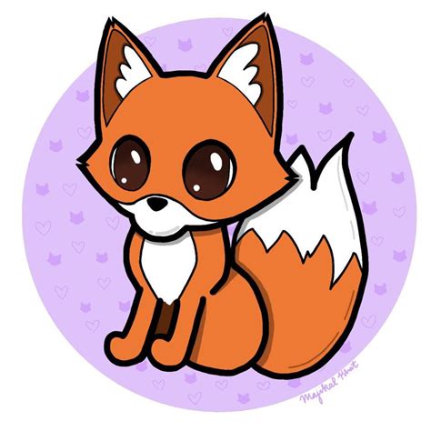 Cute Fox Drawing Foxes