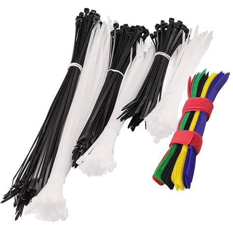 Cable Ties 100pcs 15cm Nylon Cable Zip Ties With Self Locking Assorted