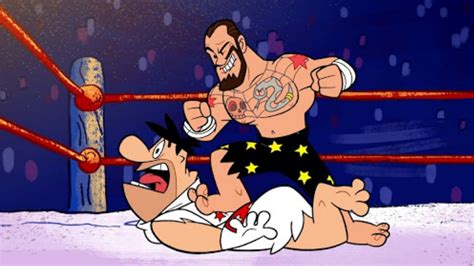 The Flintstones And Wwe Stone Age Smackdown 2015 Filmer Film Nu