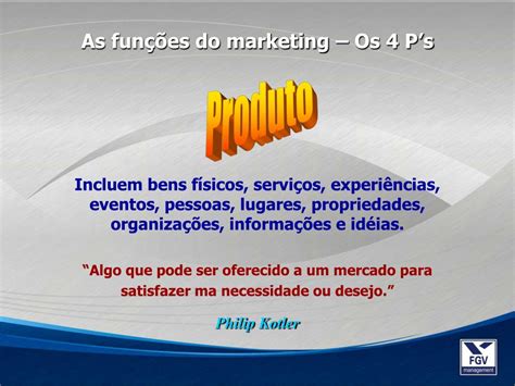 O Composto De Marketing Produto Preço Praça E Promoção
