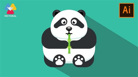 Panda Tutorial In Adobe Illustrator Youtube
