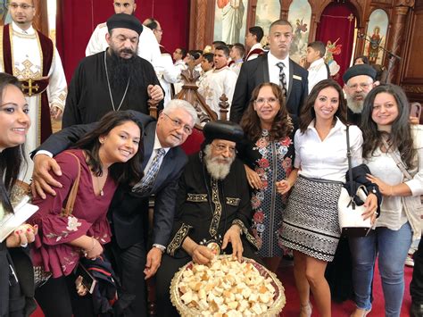 Pope Of Egyptian Coptic Orthodox Church Makes Visit To Ri Rhode