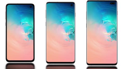 The samsung galaxy s10+ is out. Samsung launches Galaxy S10, S10 Plus and S10e