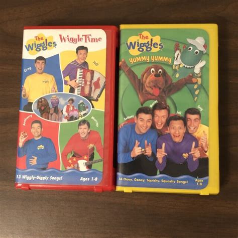 Wiggles The Wiggle Time Vhs 2000 Clam Shell For Sale Online Ebay