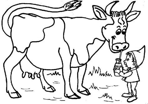 Happy Cow Coloring Pages For Kids Great Coloring Pages Coloring Home