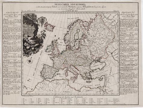 18th Century Europe Map Secretmuseum