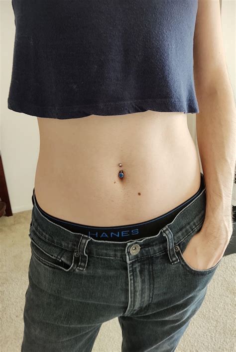 Male Navel Begets Crop Confidence Started Making My Own With A Friend