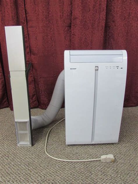 Lot Detail Sharp Portable Air Conditioner 9500 Btuh