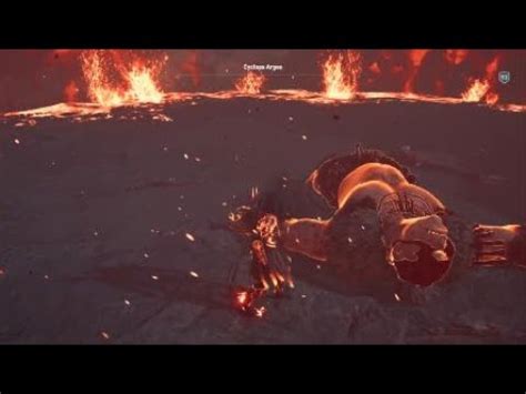 Assassin S Creed Odyssey Defeating The Cyclops Arges The Bright One