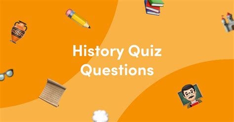 50 History Quiz Questions And Answers Kwizzbit