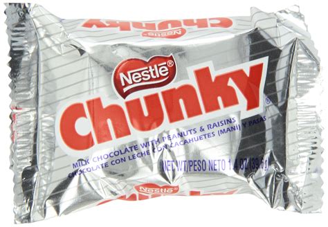 Nestle Chunky Chocolate Single Candy Bars 14 Ounce Pack Of 24 Ebay