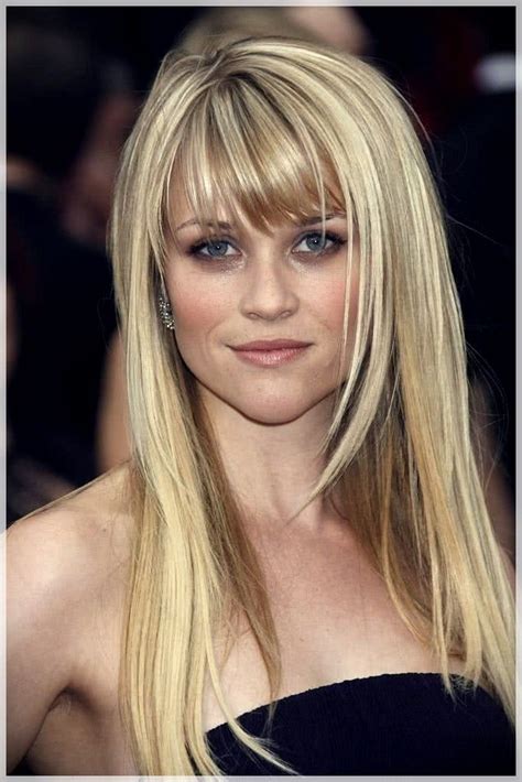 haircuts with bangs 2019 photos and trends reese witherspoon hair hairstyles with bangs