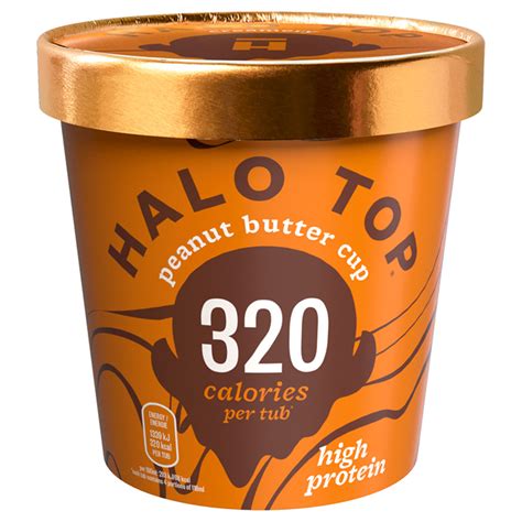 Owning an ice cream maker means you can create specialty ice cream flavors at home, for a fraction of what you'd pay at your local ice cream shop. Halo Top Peanut Butter Cup Low Calorie Ice Cream 473ml - Co-op