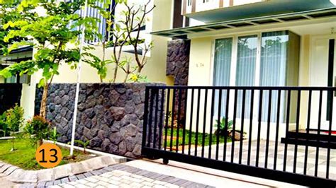 60 desain pagar rumah mewah buat hunian tampil eksklusif.pagar pintu besi minimalis mempunyai struktur bahan sebagai berikut : Desain Pagar Rumah Minimalis Sederhana - YouTube