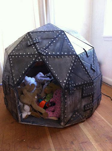 Cardboard Play Dome | Cardboard play, Cardboard forts ...
