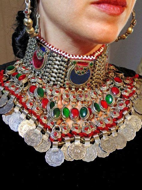 Image Result For Kashmiri Necklace Kuchi Jewelry India Jewelry Tribal