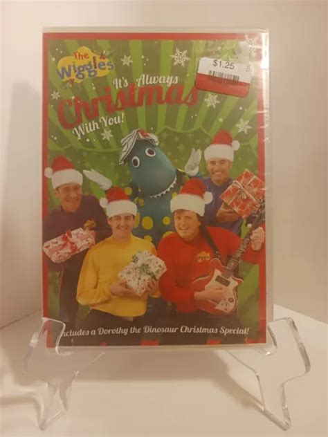 The Wiggles Its Always Christmas With You Dvd 2011brand New Sealed