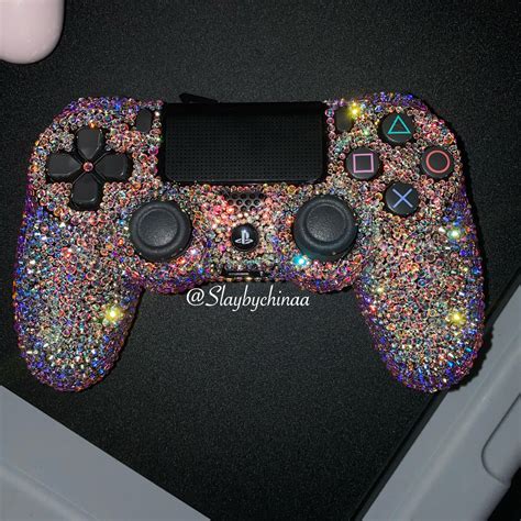 Custom Bling Crystalized Dualshock Ps4 Controllers By Slaybychinaa On