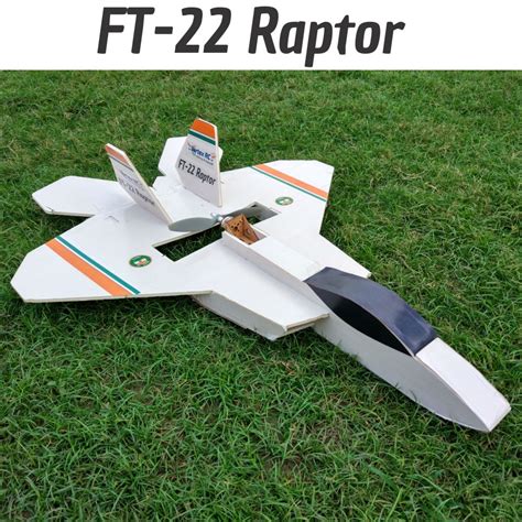 F 22 Raptor Laser Cut Foamboard Speed Build Rc Plane Kit Vortex Rc