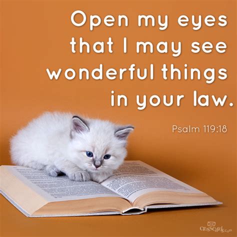Open My Eyes That I May See Wonderful Things In Your Law Psalm 119