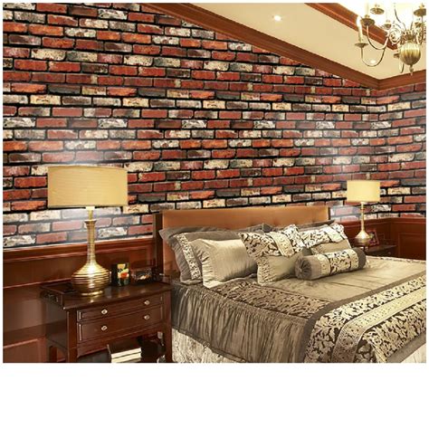 Buy JAAMSO ROYALS Brick Peel and Stick Wallpaper - Self Adhesive Wallpaper - Easily Removable ...