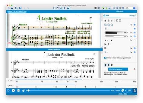 Capella Scan Noten Mit Texten Scannen Oder Pdf Einlesen Erkennen Und