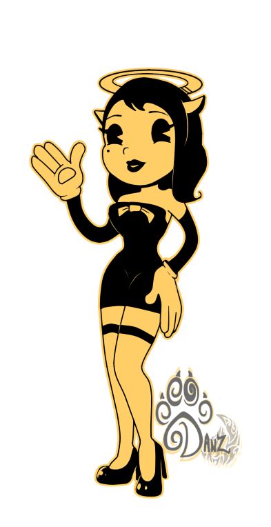 Bendy And The Ink Machine Alice Angel Art Westsmallbusiness