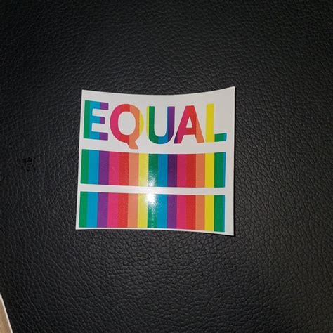 Pride Equality Decals Etsy