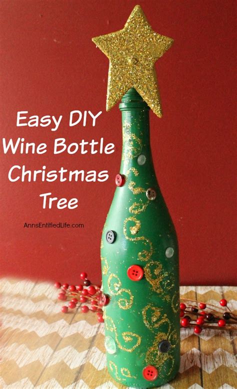 If you like our this idea please share and subscribe our. Easy DIY Wine Bottle Christmas Tree