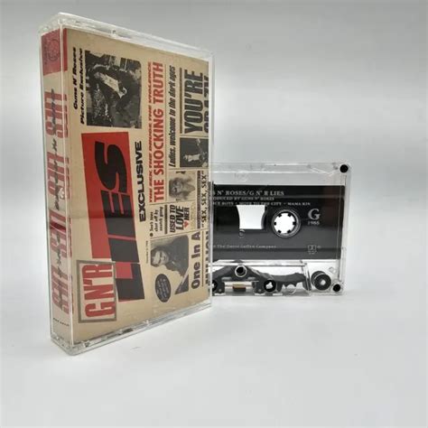 Guns N Roses G N R Lies Cassette Tape 1988 Geffen Records M5g 24198