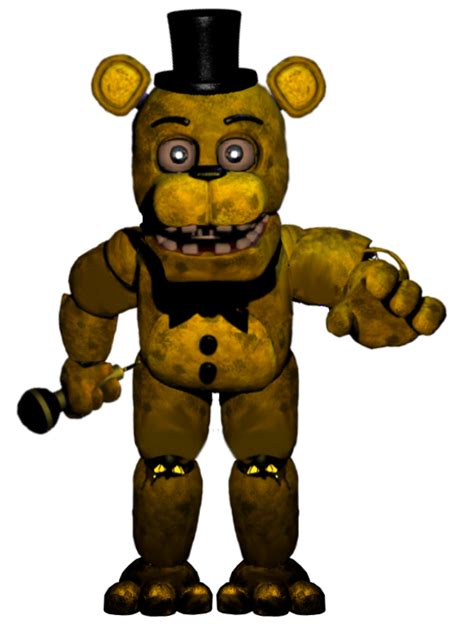 Unwithered Golden Freddy by TheDoubleAxe on DeviantArt