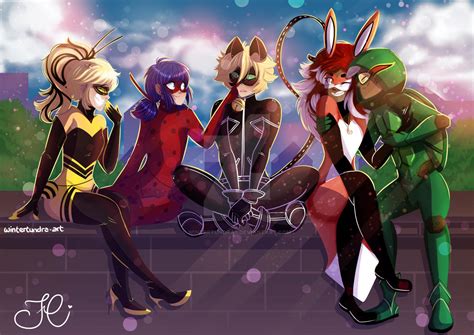 Miraculous Squad By Wintertundras On Deviantart