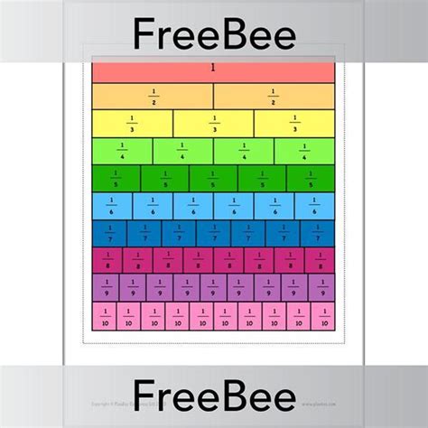 Fraction Walls Ks2 Free Printable Pdfs — Planbee