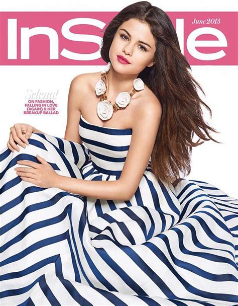 Selena Gomez Instyle Magazine Cover Losquemasusanellas