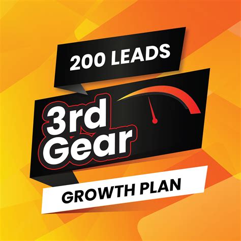 3rd Gear - 200 Leads (Growth Plan) - Full Throttle Leads