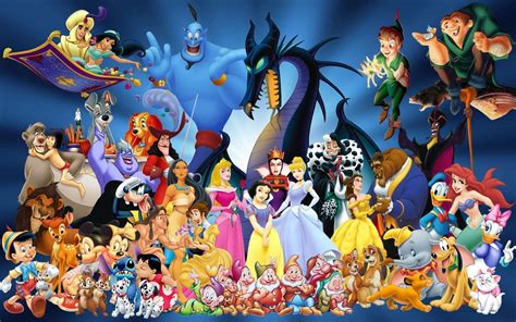 Disney Character Wallpapers Wallpaper Cave