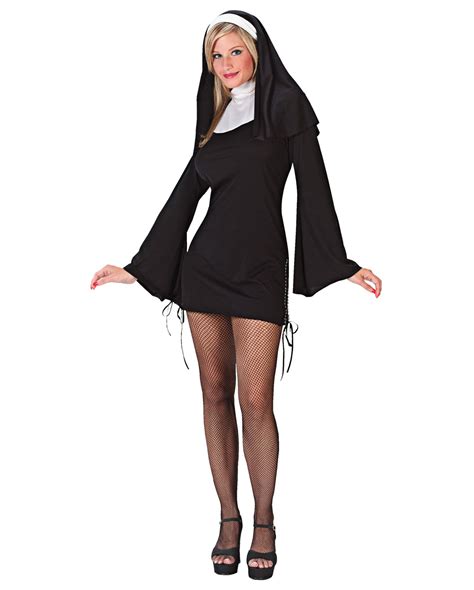 naughty nonne damenkostüm kaufen karneval universe